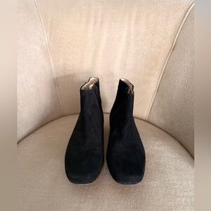 Nine West Black Suede Ankle Boots